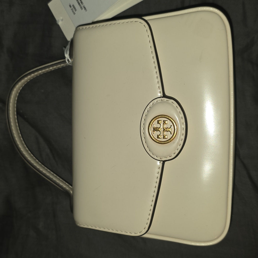 Tory Burch Mini Bags Robinson Spazzolato Leather Shoulder Bag